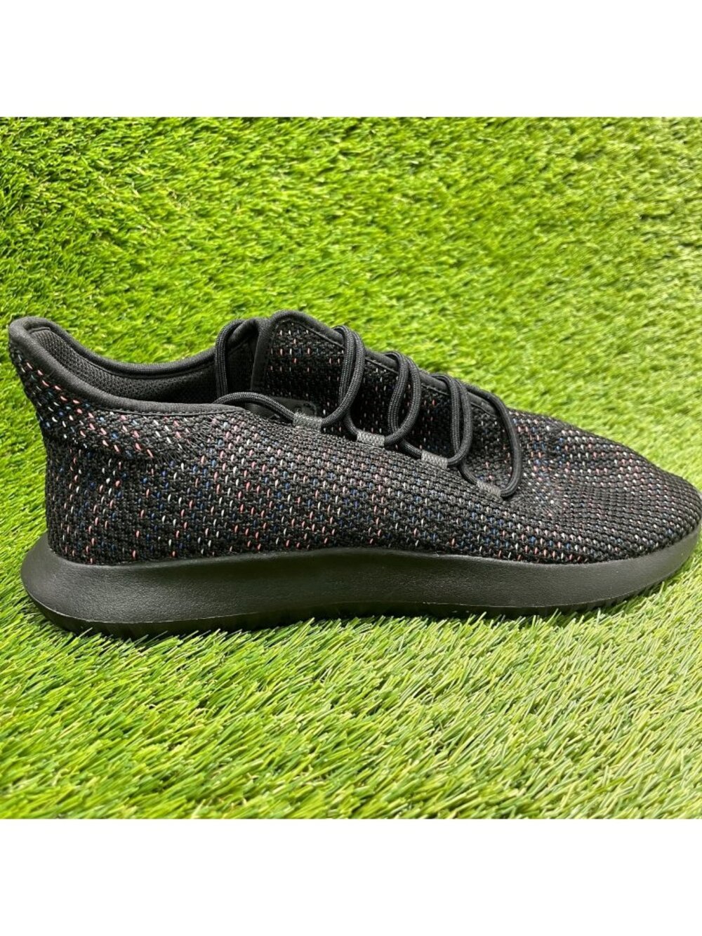 Adidas Tubular Shadow Mens Size 12 Black Athletic Running Walking Shoes Sneakers